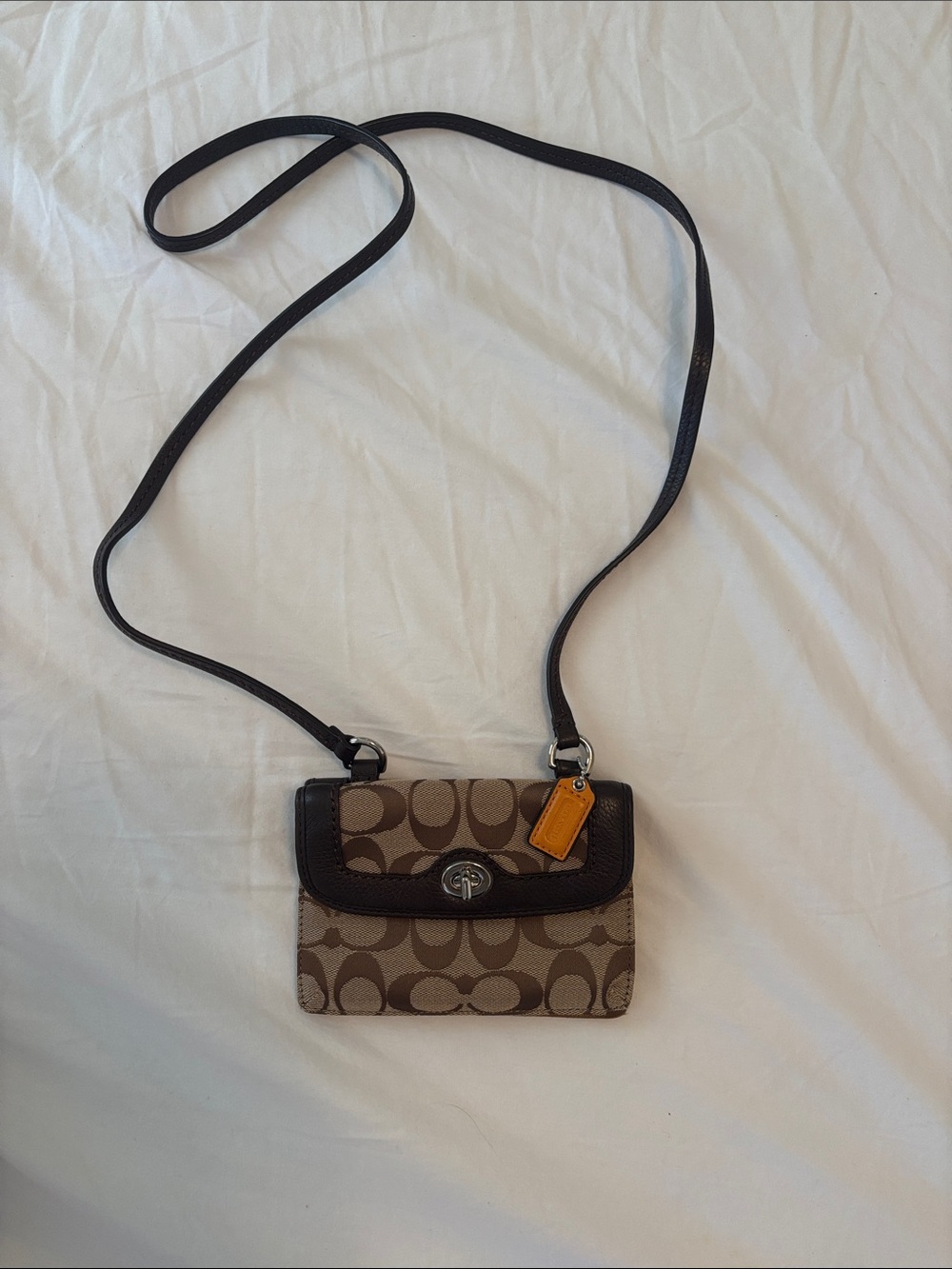 Coach Park Signature Dylan Crossbody Wallet